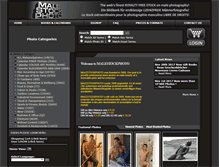 Tablet Screenshot of malestockphoto.com